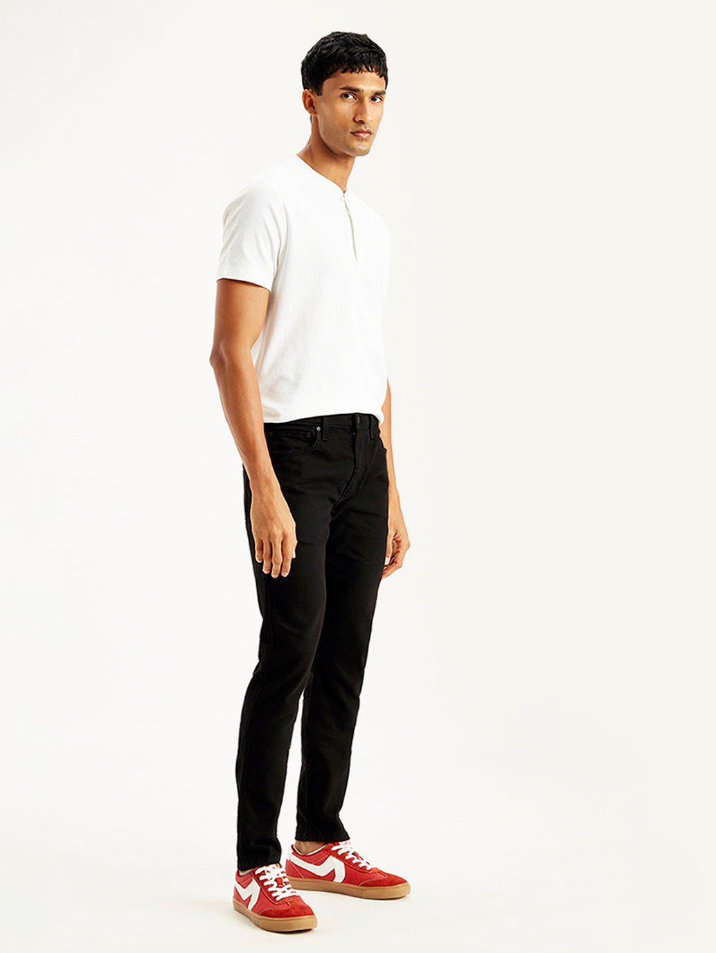 Men's 512 Black Slim Tapered Fit Jeans