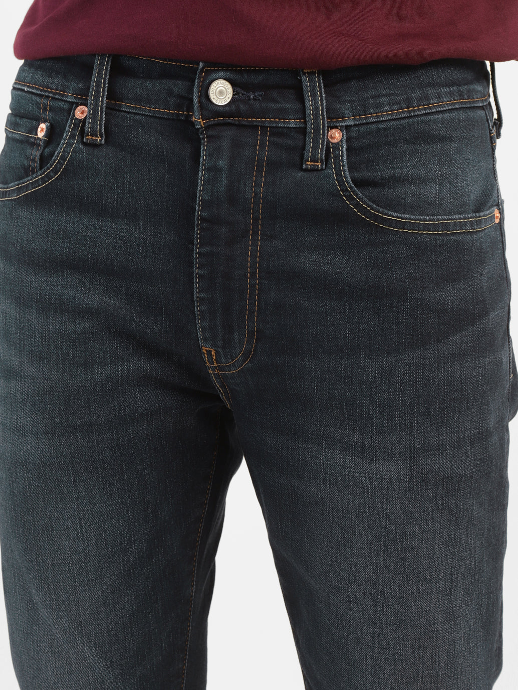 Men's 512 Navy Slim Tapered Fit Jeans