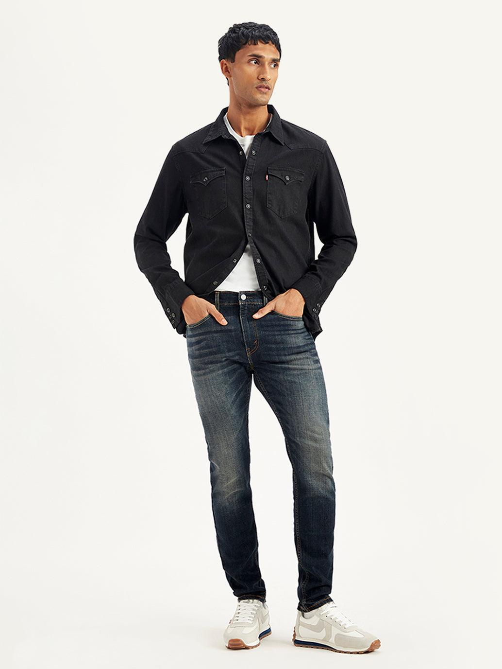 Men's 512 Slim Tapered Fit Navy Jeans