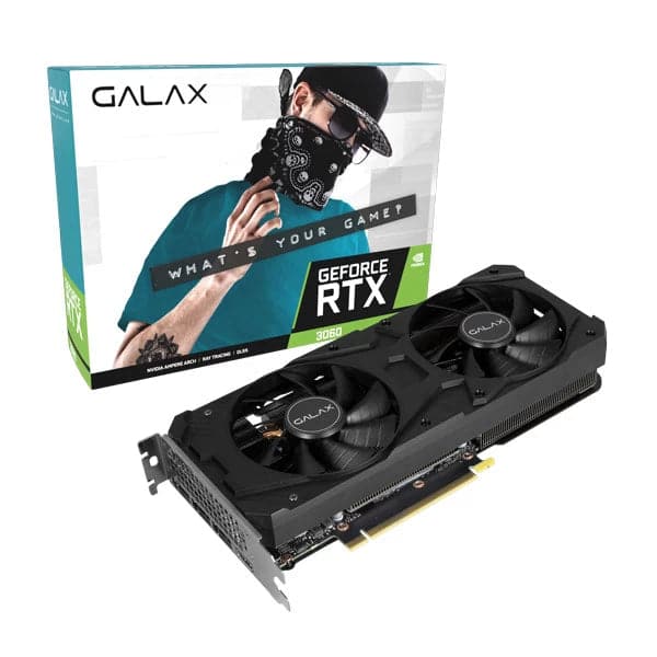 GALAX GeForce RTX 3060 EX (1-Click OC) 12GB Nvidia Graphic Card