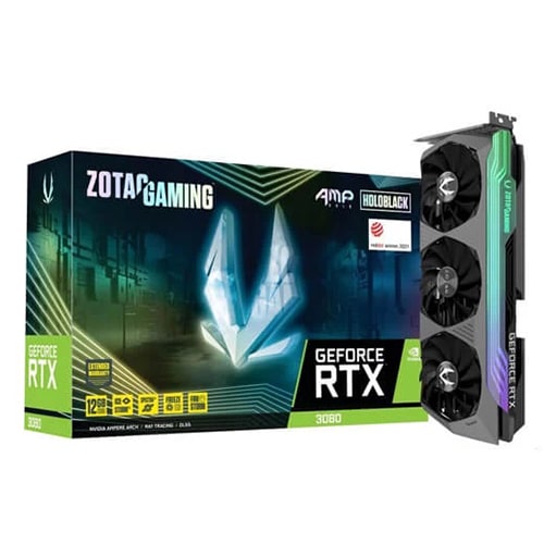 ZOTAC Gaming GeForce 3080 AMP Holo LHR 12GB Nvidia Graphic Card