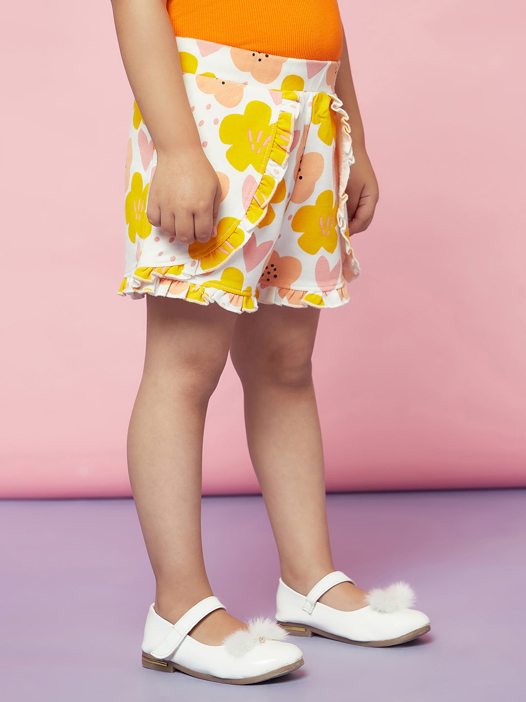 Floral Mania Kid Girl Shorts