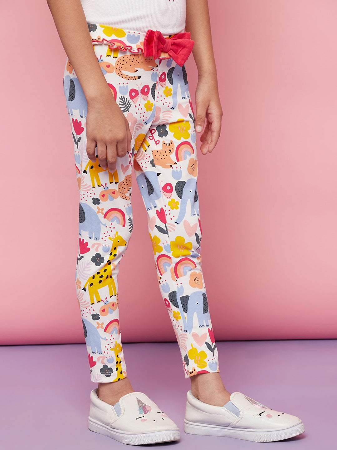 Kid Girl Elephant printed Legging