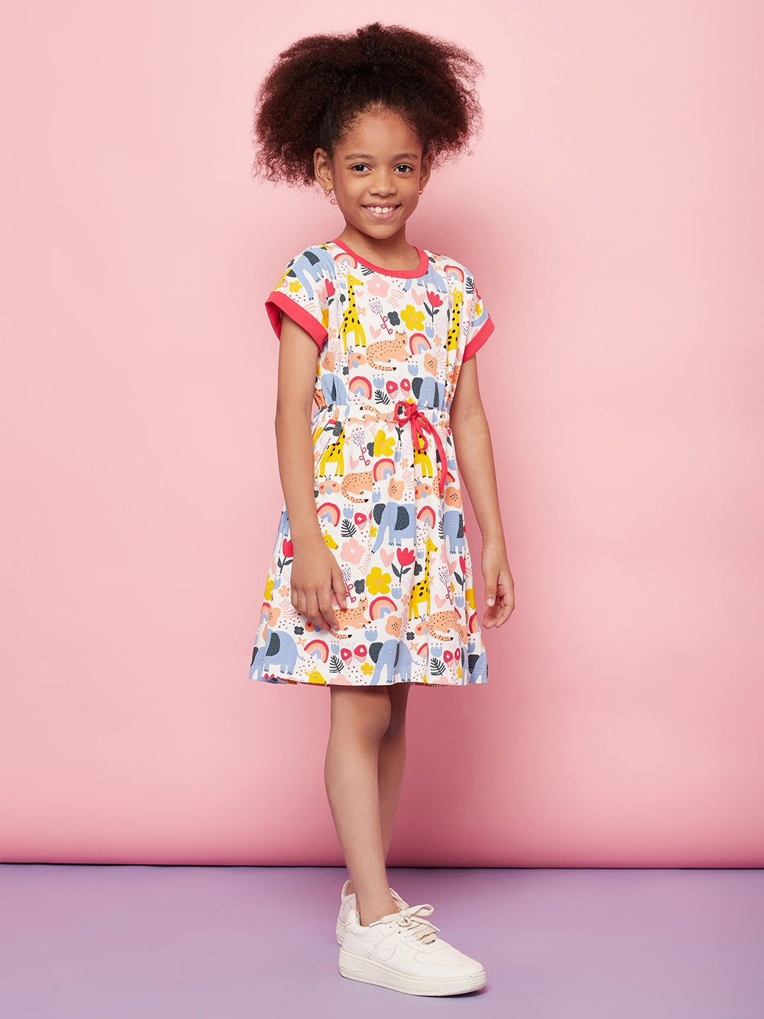 Kid Girl Print Dress