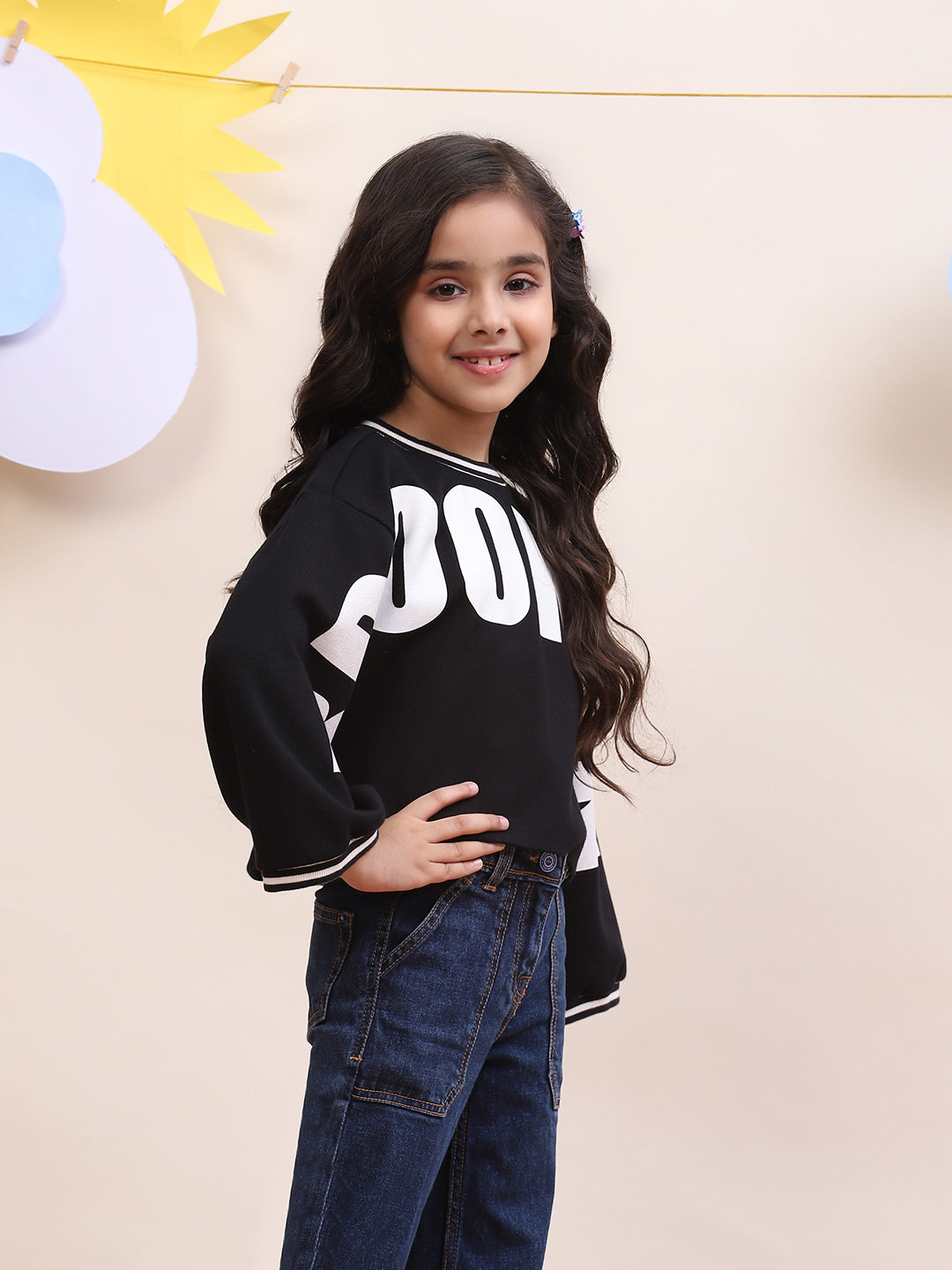 Girls Black "Brooklyn"  TOP