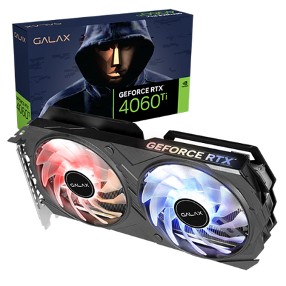 GALAX GeForce RTX 4060 Ti EX (1-Click OC) V2 8GB Nvidia Graphic Card