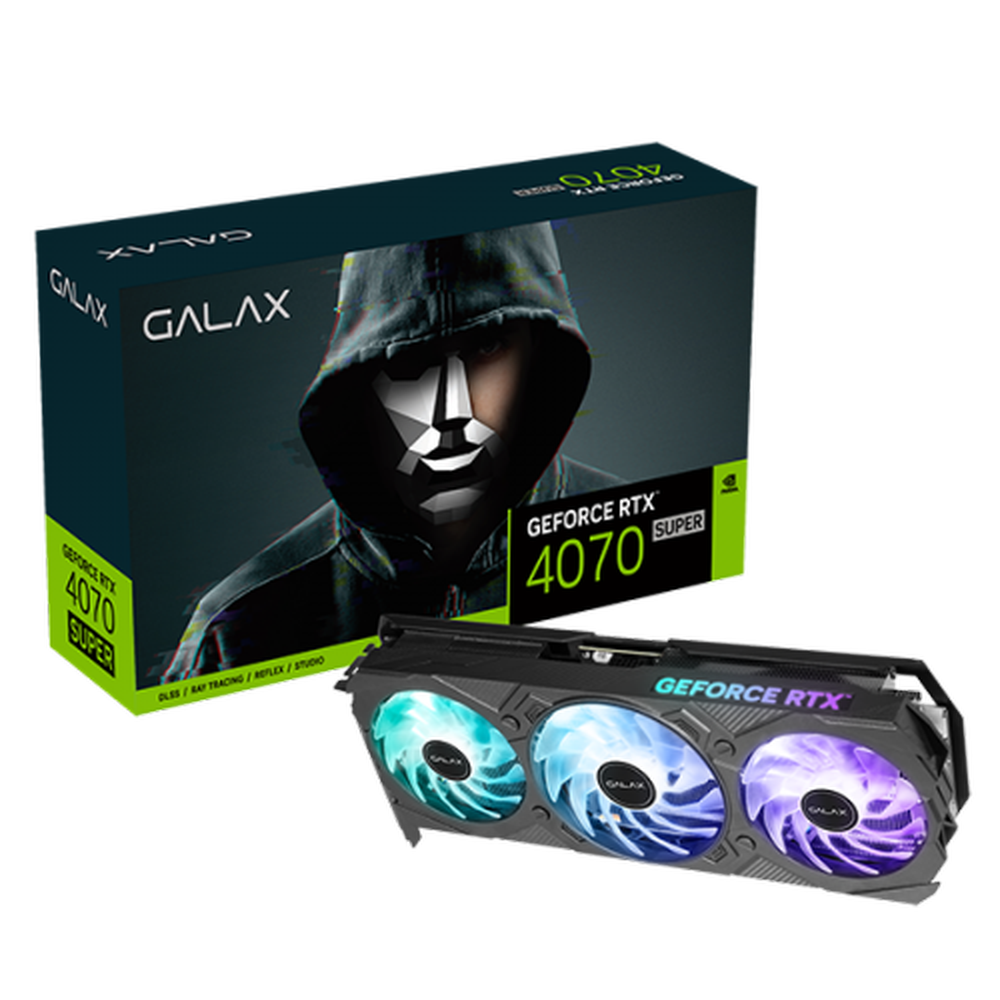 GALAX GeForce RTX 4070 Super EX Gamer (1-Click OC) 12GB Nvidia Graphic Card