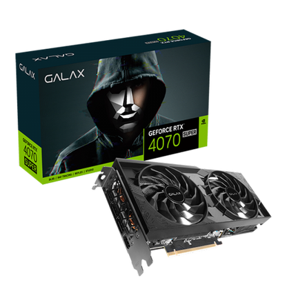 GALAX GeForce RTX 4070 Super (1-Click OC) 2X 12GB Nvidia Graphic Card