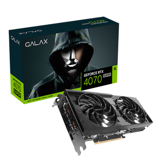 GALAX GeForce RTX 4070 Super (1-Click OC) 2X 12GB Nvidia Graphic Card