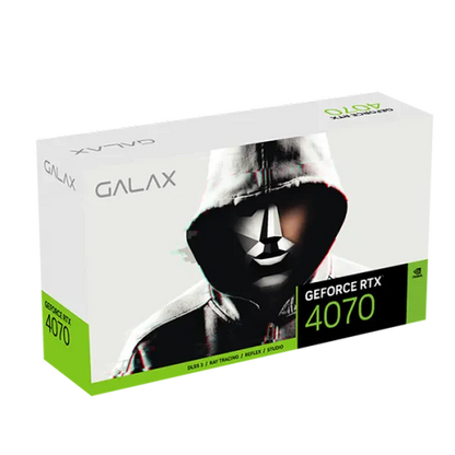 GALAX GeForce RTX 4070 EX Gamer White 12GB Nvidia Graphic Card