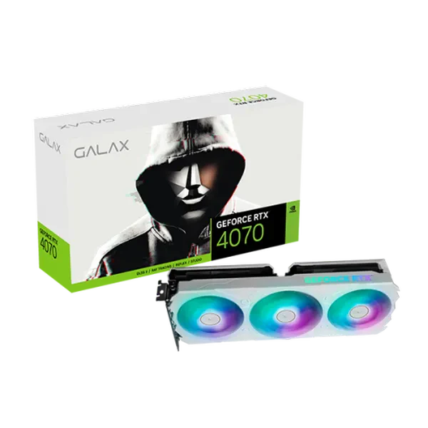 GALAX GeForce RTX 4070 EX Gamer White 12GB Nvidia Graphic Card