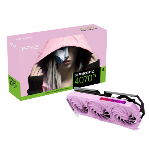 GALAX GeForce RTX 4070 Ti EX Gamer Pink (1-Click OC) Nvidia Graphic Card