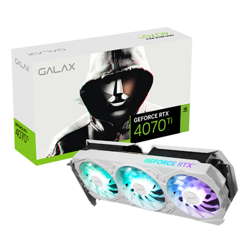 GALAX GeForce RTX 4070 Ti EX Gamer White (1-Click OC) V2 Nvidia Graphic Card