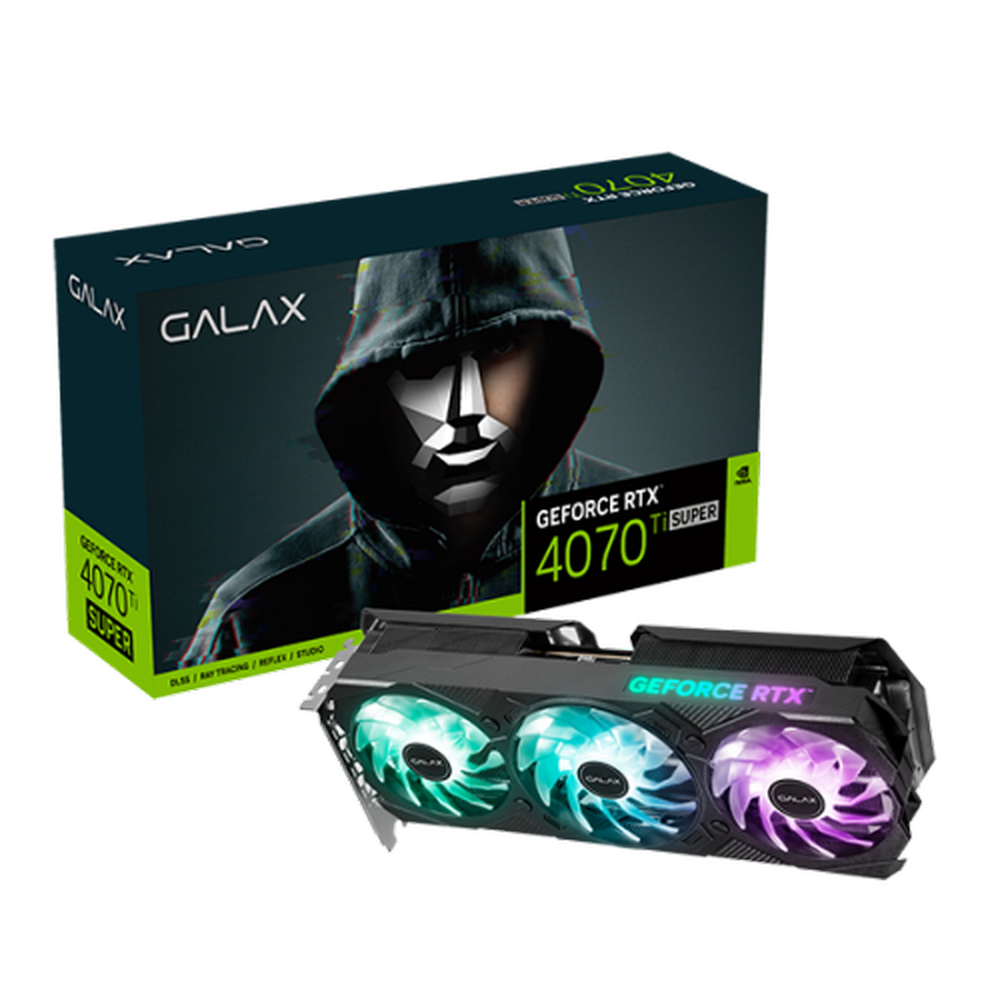 GALAX GeForce RTX 4070 Ti Super EX Gamer V2 ( 1-Click OC ) 16GB Nvidia Graphic Card