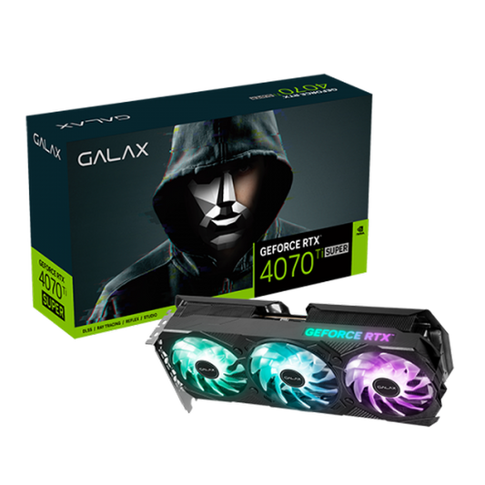 GALAX GeForce RTX 4070 Ti Super EX Gamer (1-Click OC) 16GB Nvidia Graphic Card