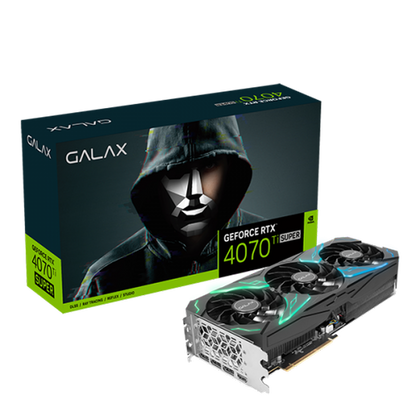 GALAX GeForce RTX 4070 Ti Super SG (1-Click OC) 16GB Nvidia Graphic Card