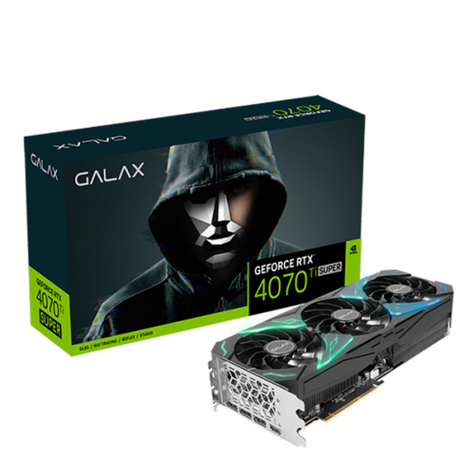 GALAX GeForce RTX 4070 Ti Super SG (1-Click OC) 16GB Nvidia Graphic Card