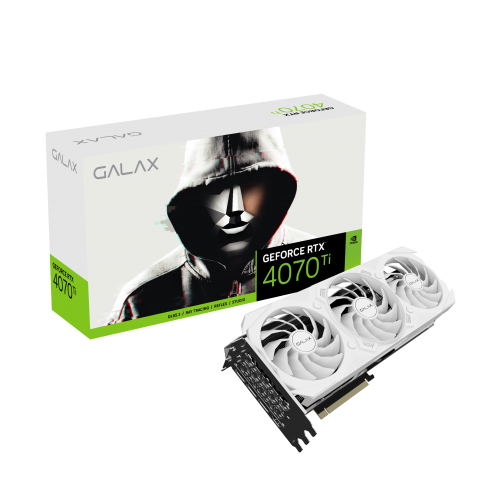 GALAX GeForce RTX 4070 Ti EX Gamer White (1-Click OC) Nvidia Graphic Card