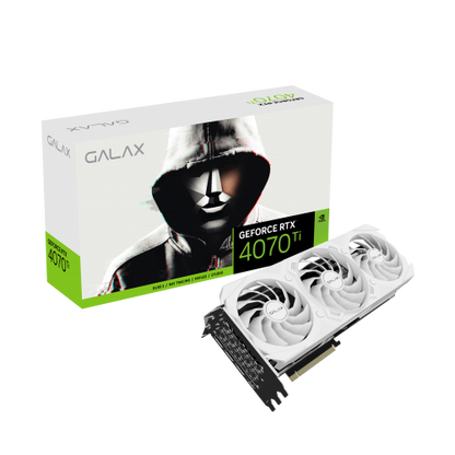 GALAX GeForce RTX 4070 Ti EX Gamer White (1-Click OC) Nvidia Graphic Card