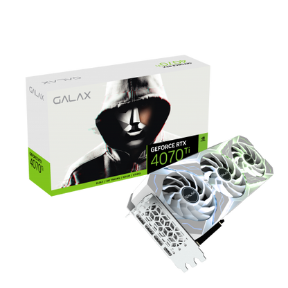 GALAX GeForce RTX 4070 Ti SG White (1-Click OC) Nvidia Graphic Card