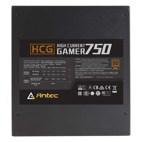 ANTEC HCG750 750W 80 + Bronze Fully Modular ATX 2.0 Power Supply