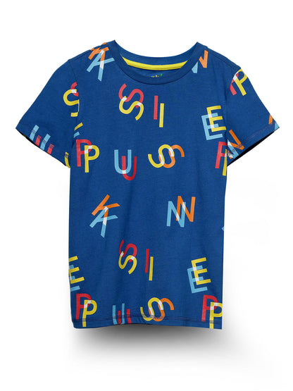 Playful blue AOP Unisex Set