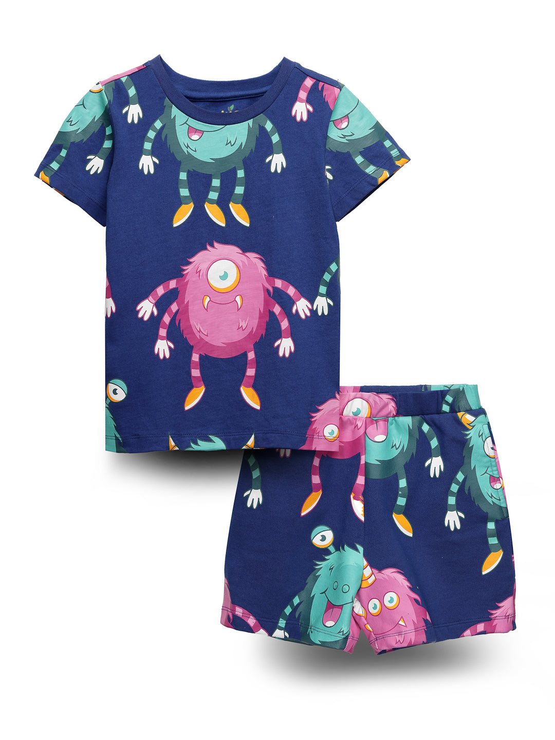 Blooming Blue Happy Monster Unisex Sets