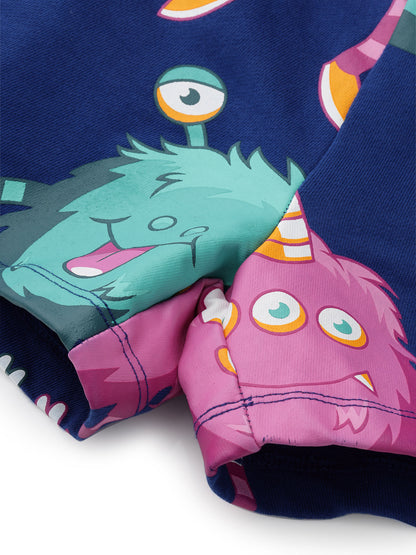 Blooming Blue Happy Monster Unisex Sets