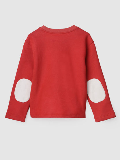 Chest printed Paw Patrol Red sweatshirts