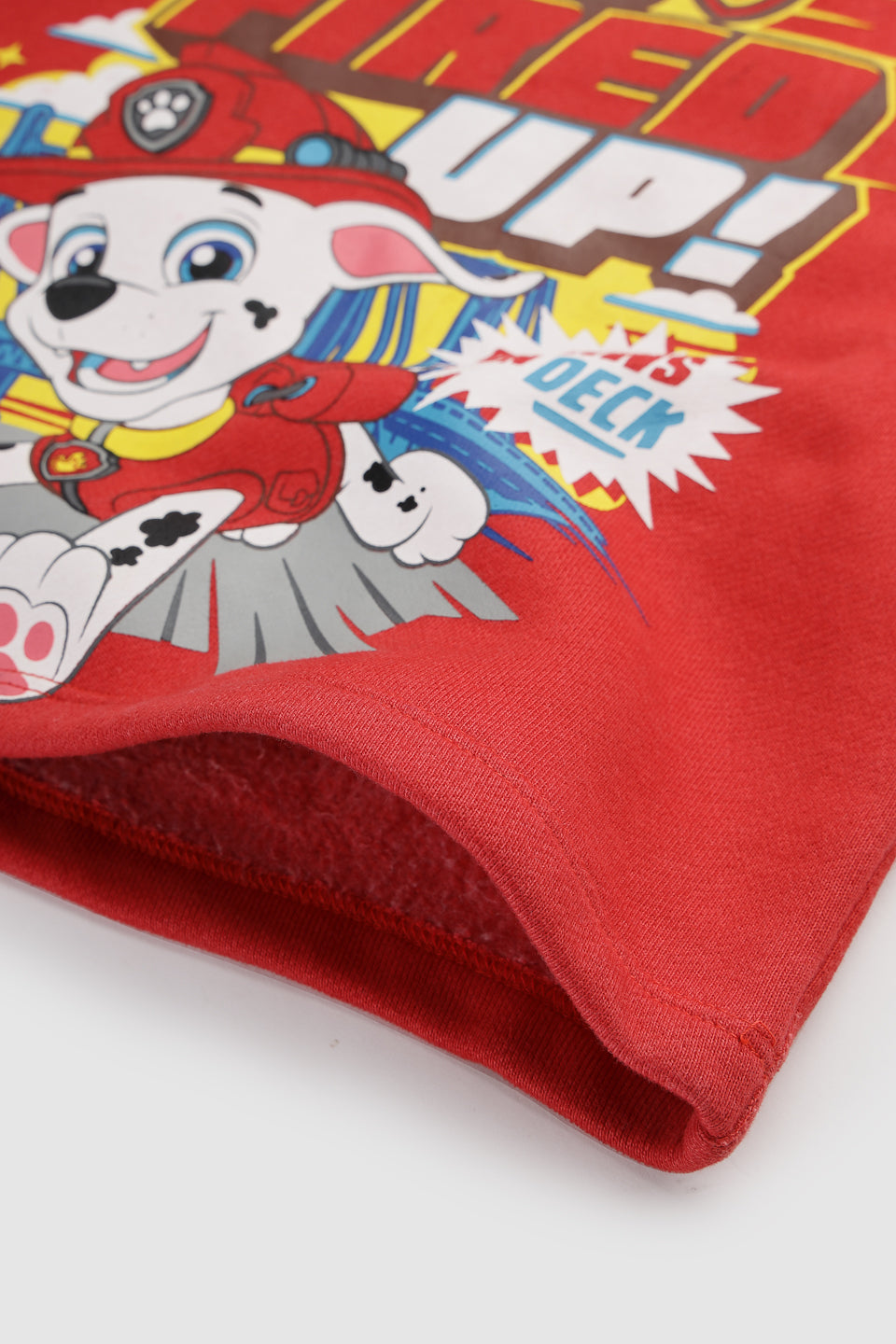 Chest printed Paw Patrol Red sweatshirts