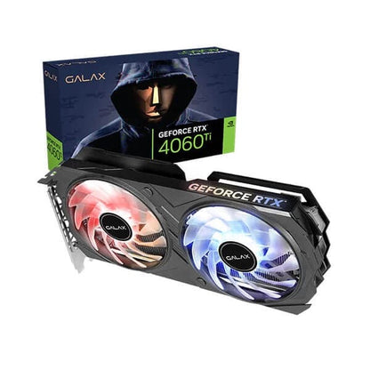 GALAX GeForce RTX 4060 Ti EX (1-Click OC) 8GB Nvidia Graphic Card