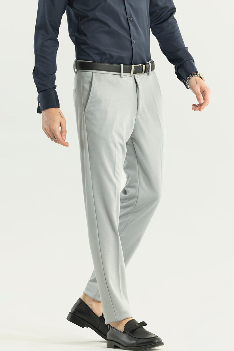 Active Stone Grey Stretch Pants