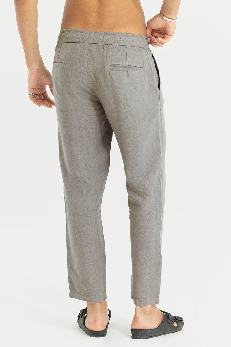 Ace Grey Linen Pant