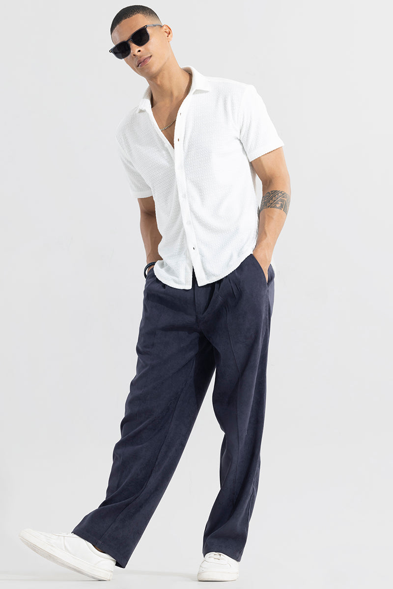 Velice Navy Korean Pant