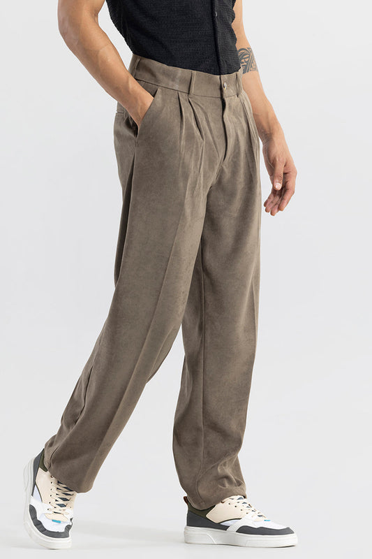 Velice Brown Korean Pant