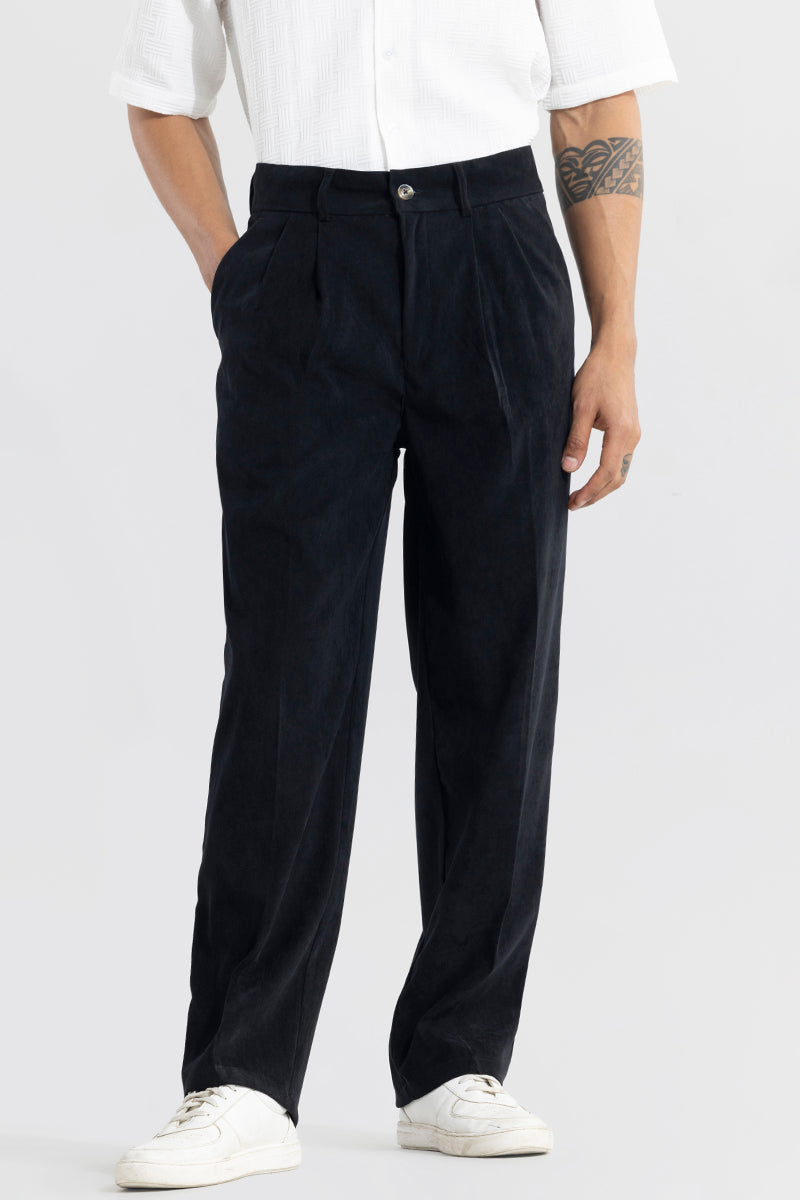 Velice Black Korean Pant