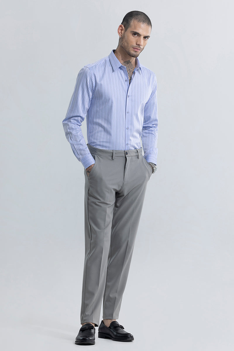 Flexy Light Grey Trouser