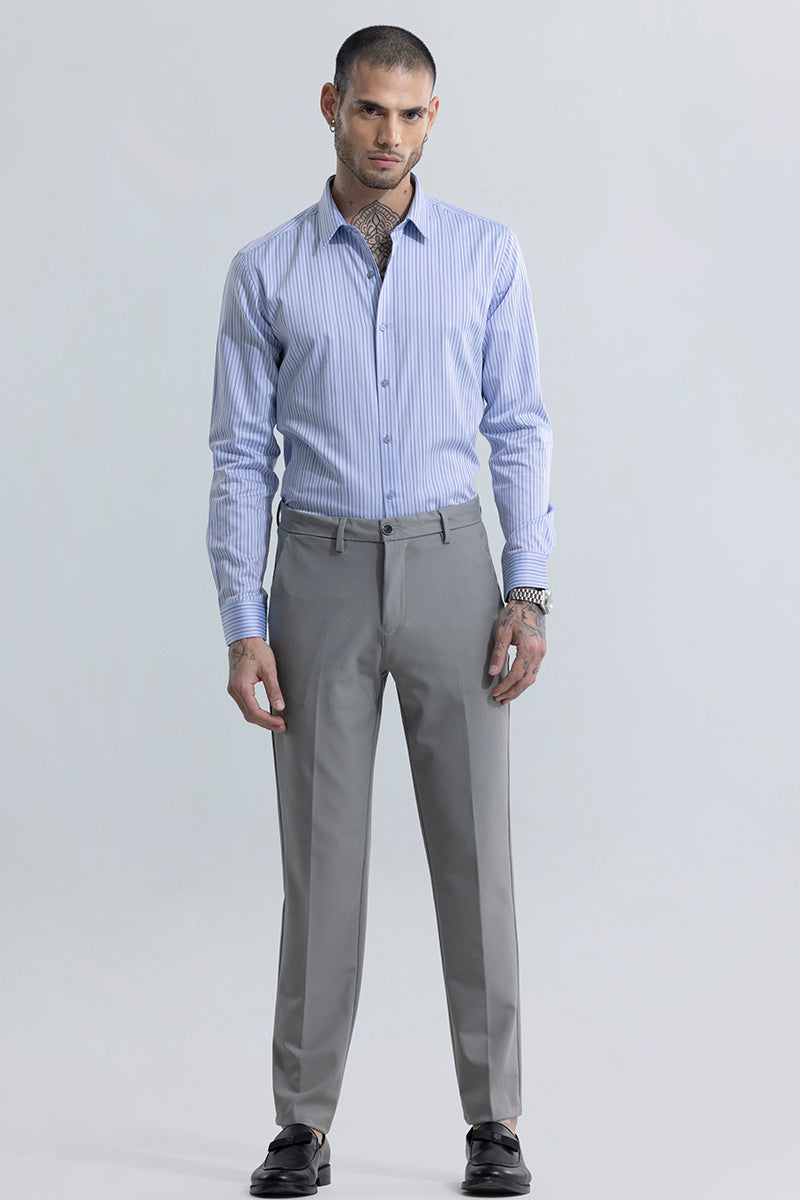 Flexy Light Grey Trouser