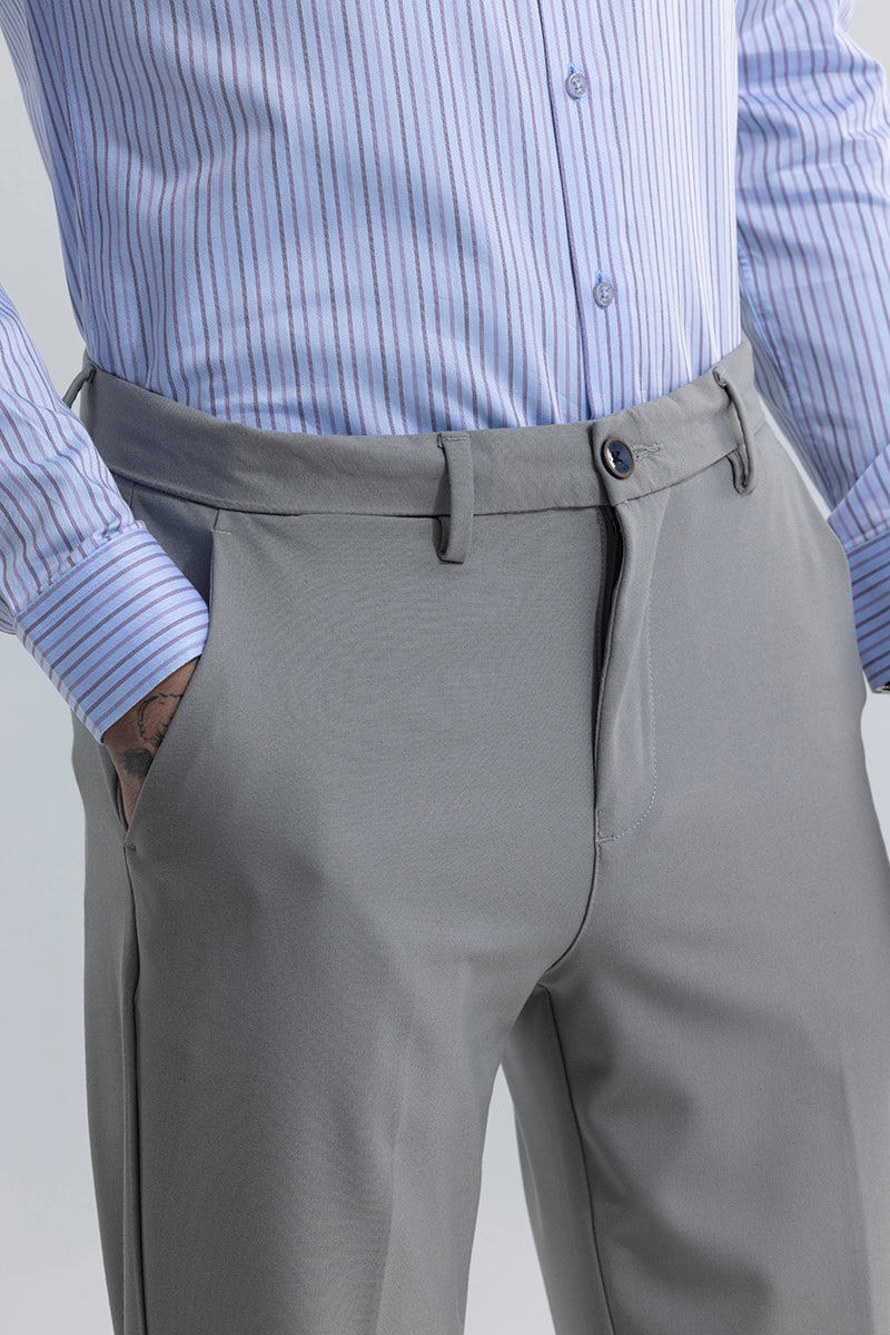 Flexy Light Grey Trouser