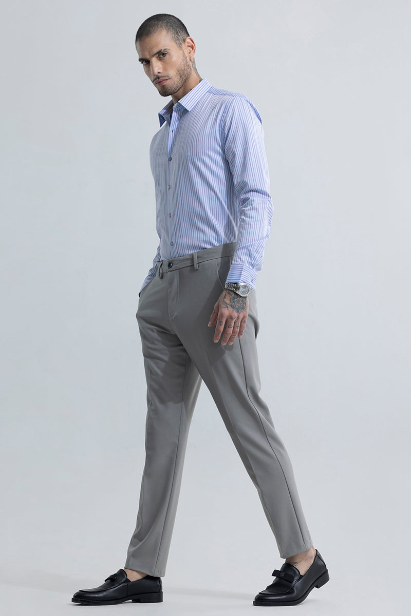 Flexy Light Grey Trouser