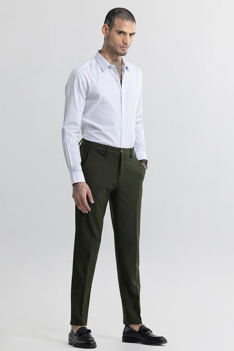 Flexy Green Trouser