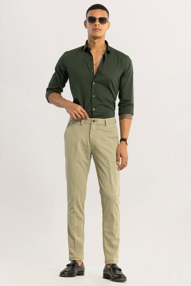 Timeless Pista Green Trouser