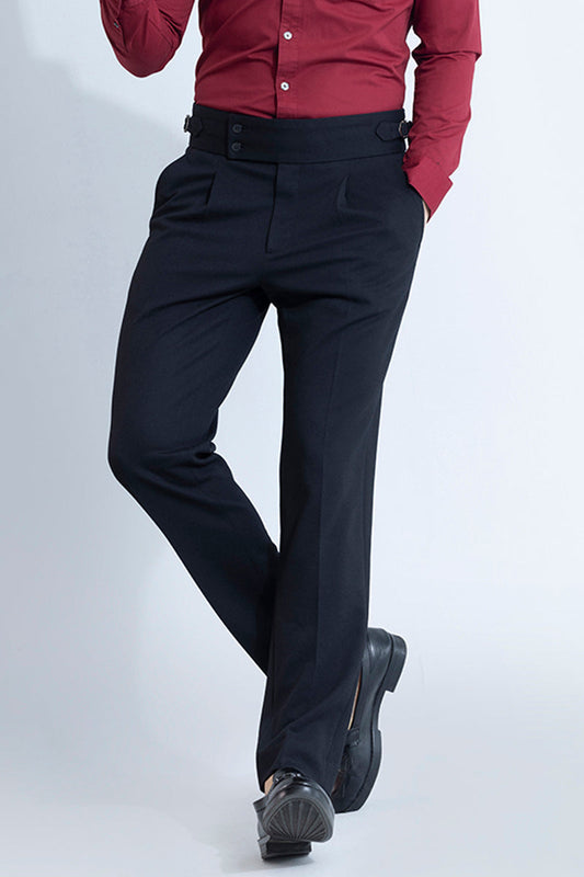 Dexterous Black Gurkha Trouser