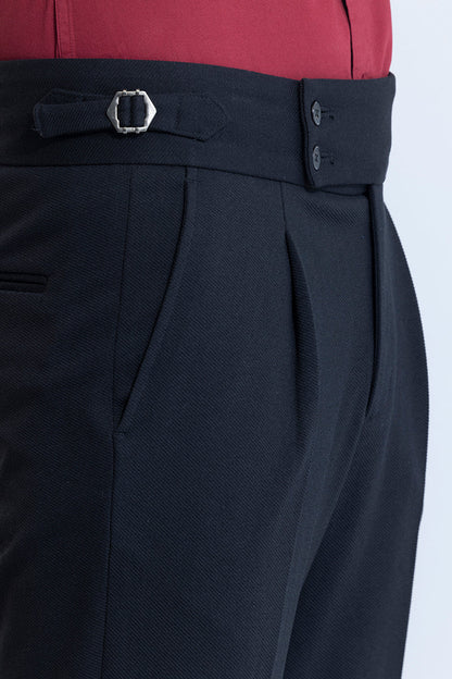 Dexterous Black Gurkha Trouser