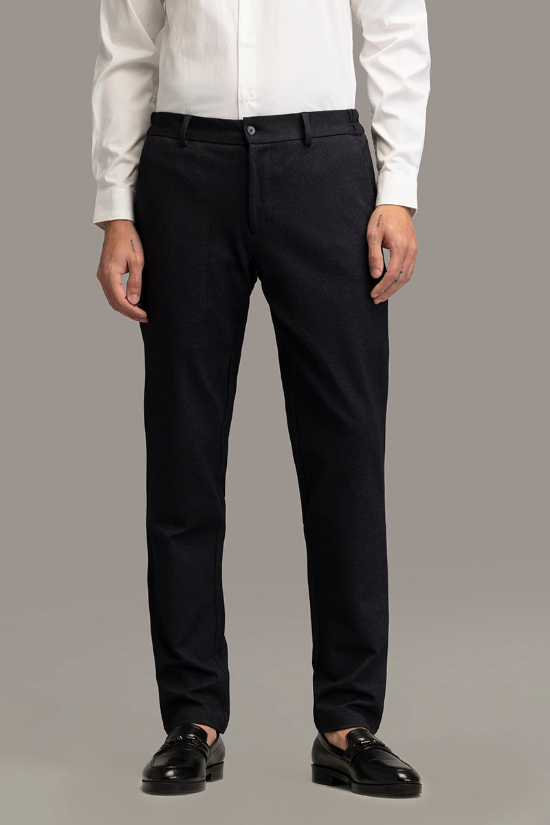 Classic Cut Navy Suit Trouser