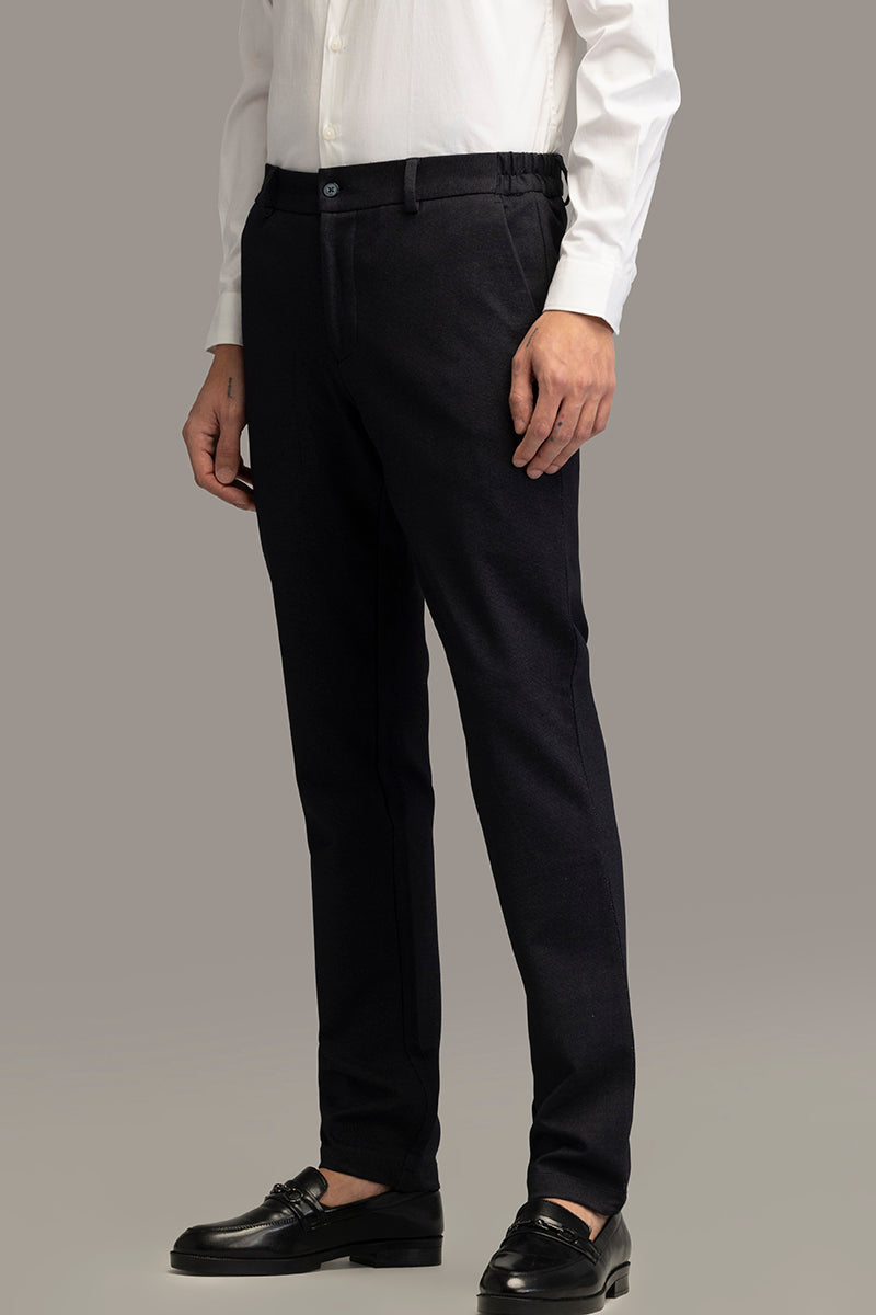 Classic Cut Navy Suit Trouser