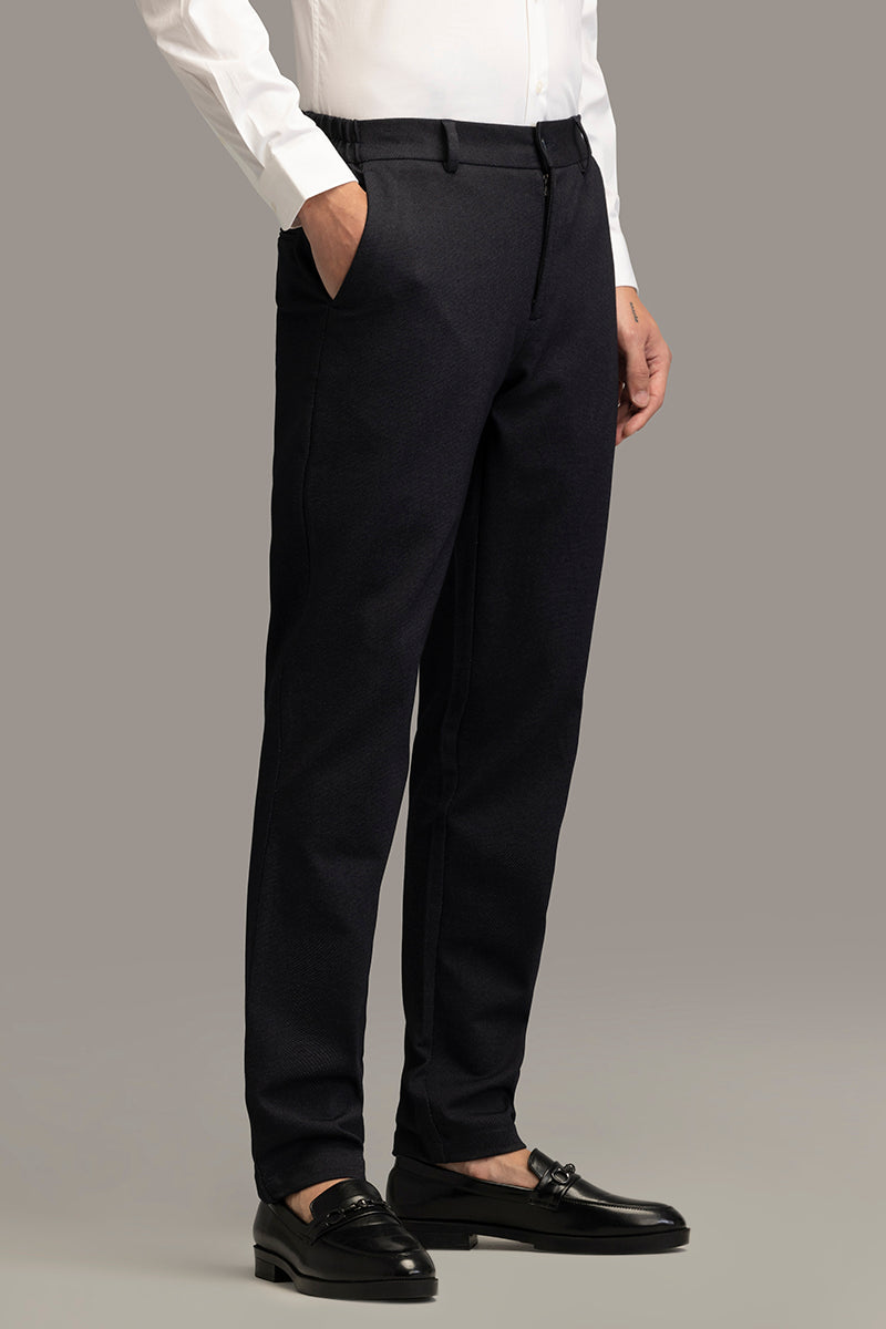 Classic Cut Navy Suit Trouser