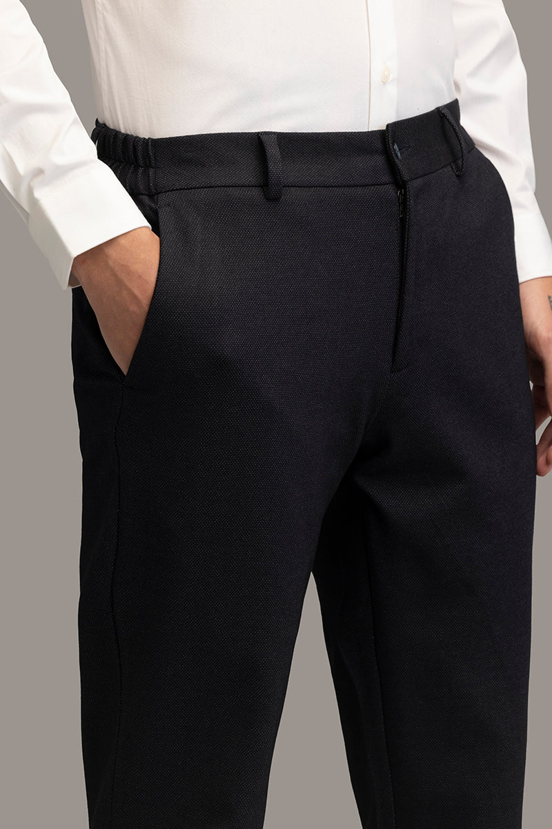 Classic Cut Navy Suit Trouser