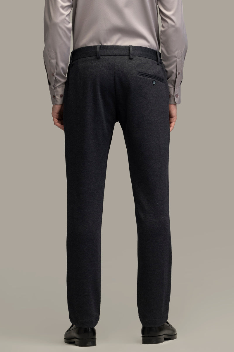 Elite Elegance Anchor Grey Trouser