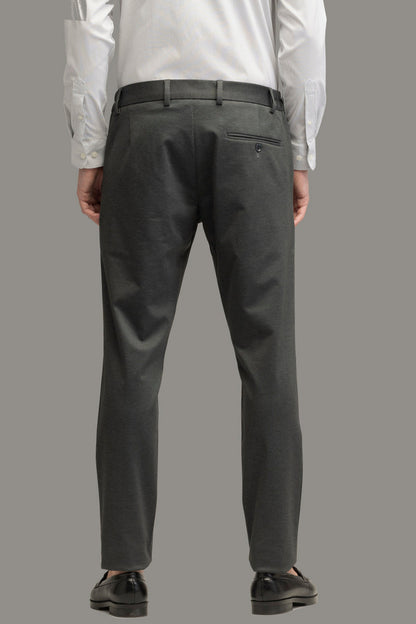 Formal Finesse Steel Grey Trouser